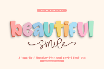 Beautiful Smile Fonts for Designers & Creators