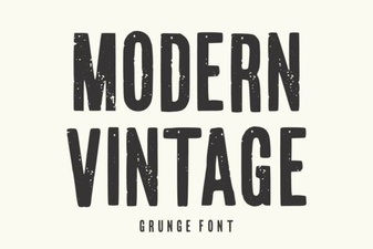 Modern Vintage Fonts: Design with Timeless Style