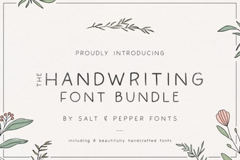 Craft Creative Projects with the Handwriting Bundle Font