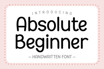 Fonts for Your First Creative Projects